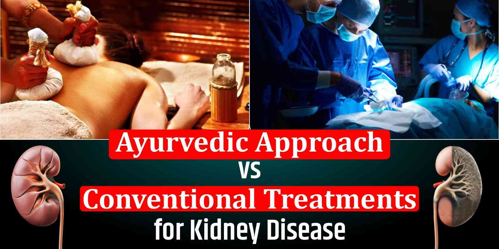 Ayurvedic Approach vs. Conventional Treatments for Kidney Disease